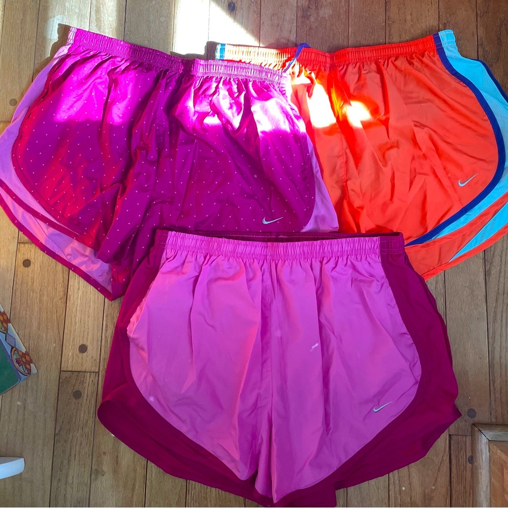 Womens Nike Dry fit shorts.  Size large.